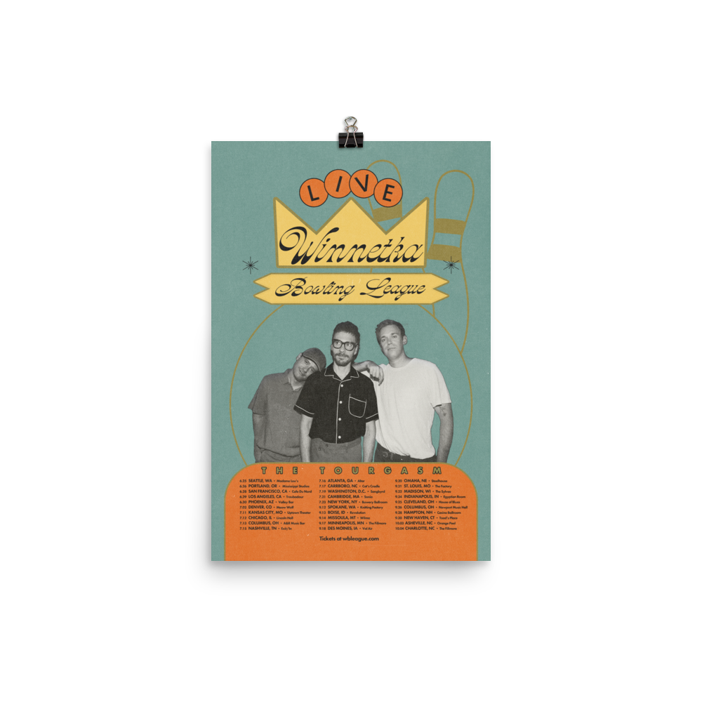 2024 Tourgasm Poster